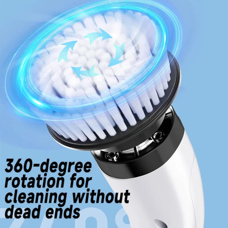Electric Cordless Spin Scrubber